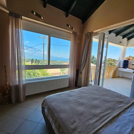 Marily's Seaview With Private Jacuzzi And Bbq Spartia (Kefalonia)